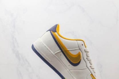 Nike Air Force 1 Low 07 Corona White Yellow swoosh