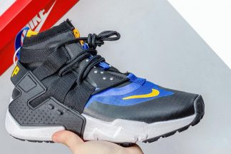 Nike Air Huarache Gripp Black and Blue
