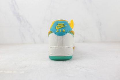 NK Air Force 1 Sprite White Yellow Green heel