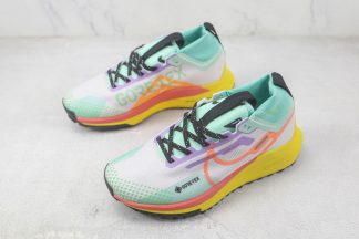 Nike React Pegasus Trail 4 Gore-Tex White Grey Green (1)