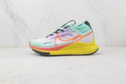 Nike React Pegasus Trail 4 Gore-Tex White Grey Green (6)